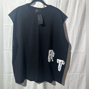 RtA men’s black sleeveless shirt size 2XL